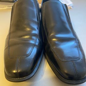 Rarely worn Cole Haan, black, slip-on dress shoes size 11 M.